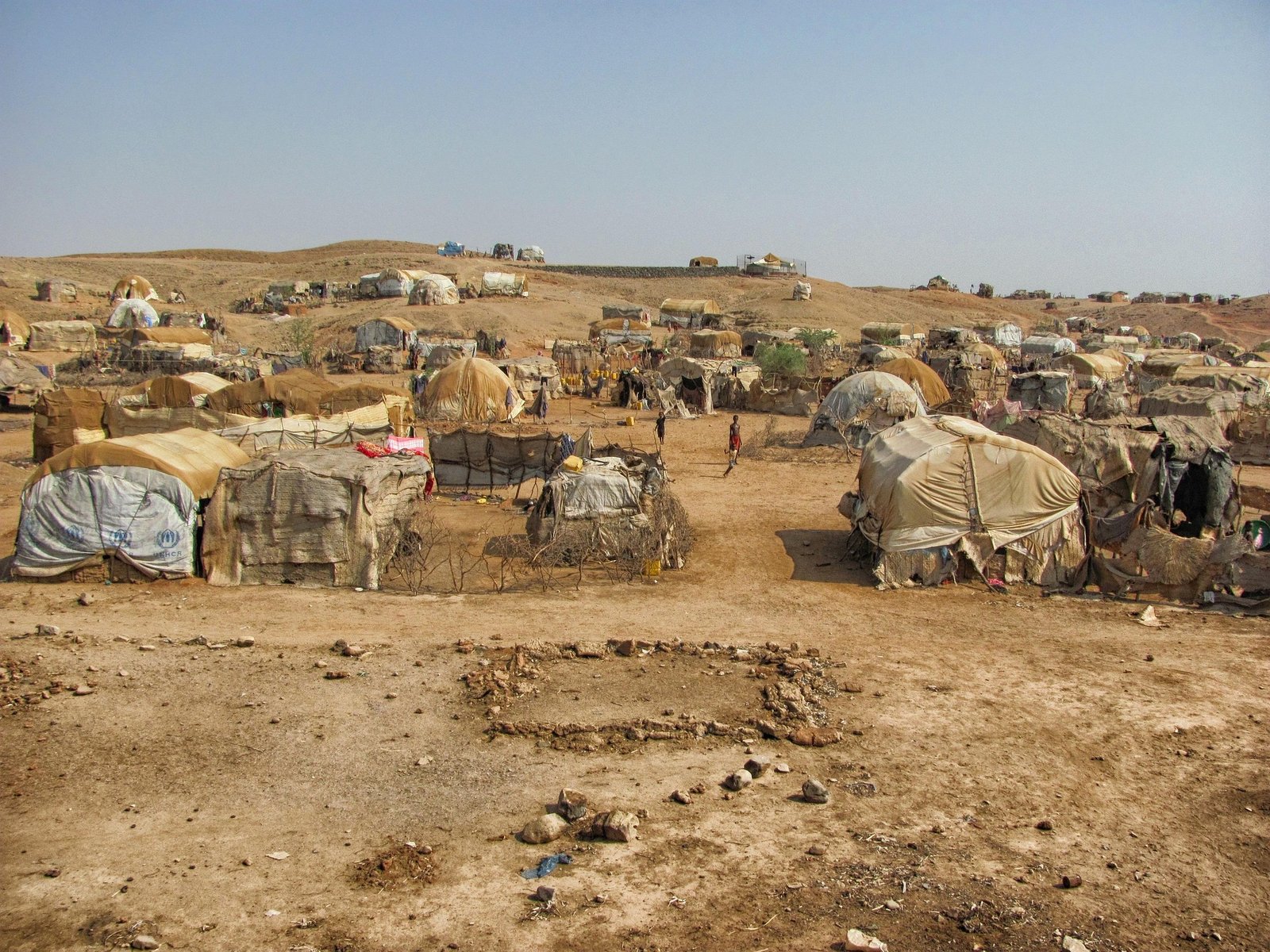 Menschen in einer humanitären Krisensituation